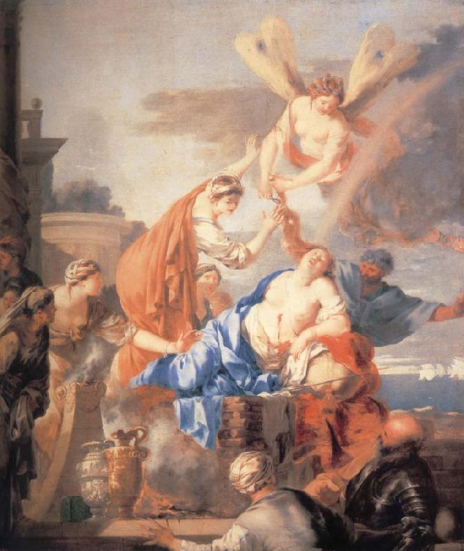 Bourdon, Sebastien The Death of Dido France oil painting art